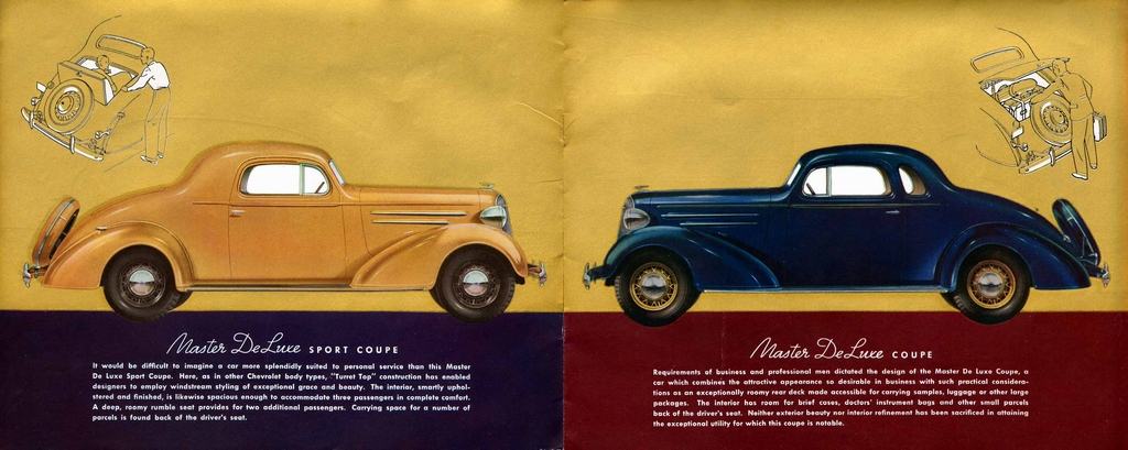 1936 Chevrolet Deluxe Brochure Page 8